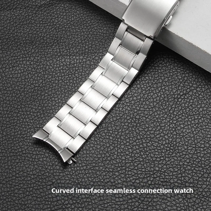Фото Для Casio Duro Series MDV 106107   Термостойкий водонепроницаемый ремешок для часов из нержавеющей стали, ремешок с вентилируемым резиновым основанием, 22 мм №5