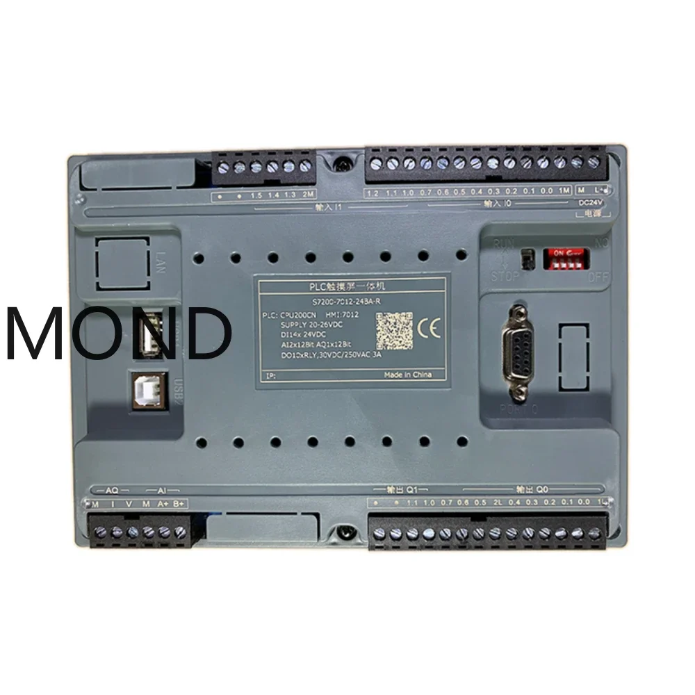 7-дюймовый универсальный контроллер сенсорного экрана ПЛК замена Siemens S7-200 HMI Machine