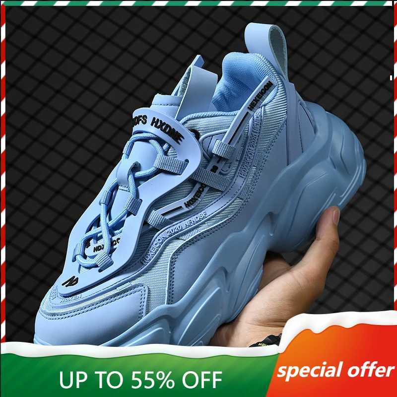 

Shoes For Women Men's Sneakers 2023 Spring Fashion Street Style High Cushioning Trainers Male Running Sport Gym Tenis Footwear