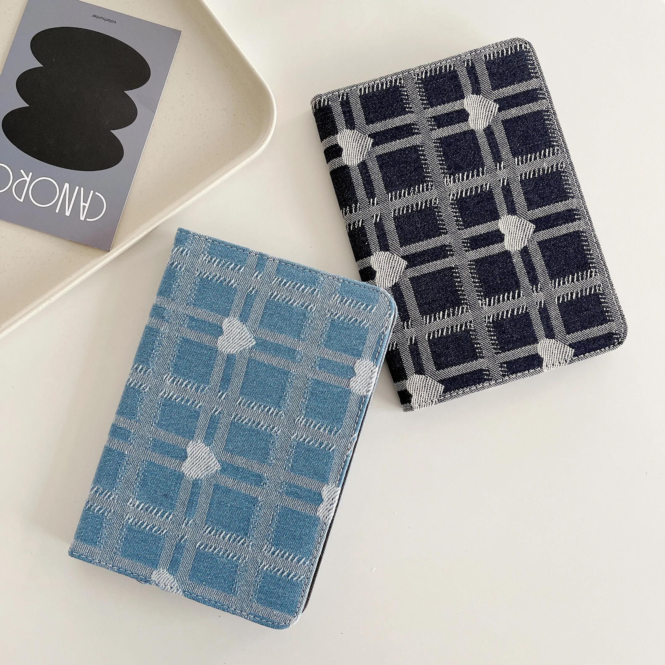 

Fashionable And Caring Denim Flat Cover, Suitable For iPad Pro 10.5 Air3 10.5 Mini 123/4/5 6 Leisure E-Book Protective Cover!