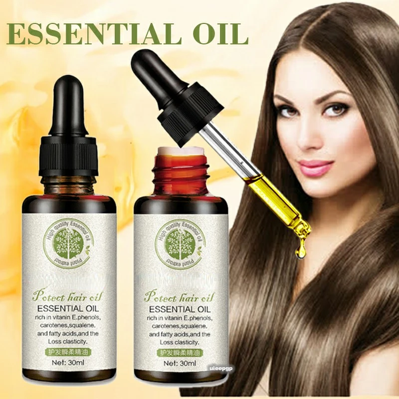 Hair Growth Serum Anti Hair Loss Products Fast Regrowth Essential Oil Repair Scalp Frizzy Thinning Damaged Hair Care
