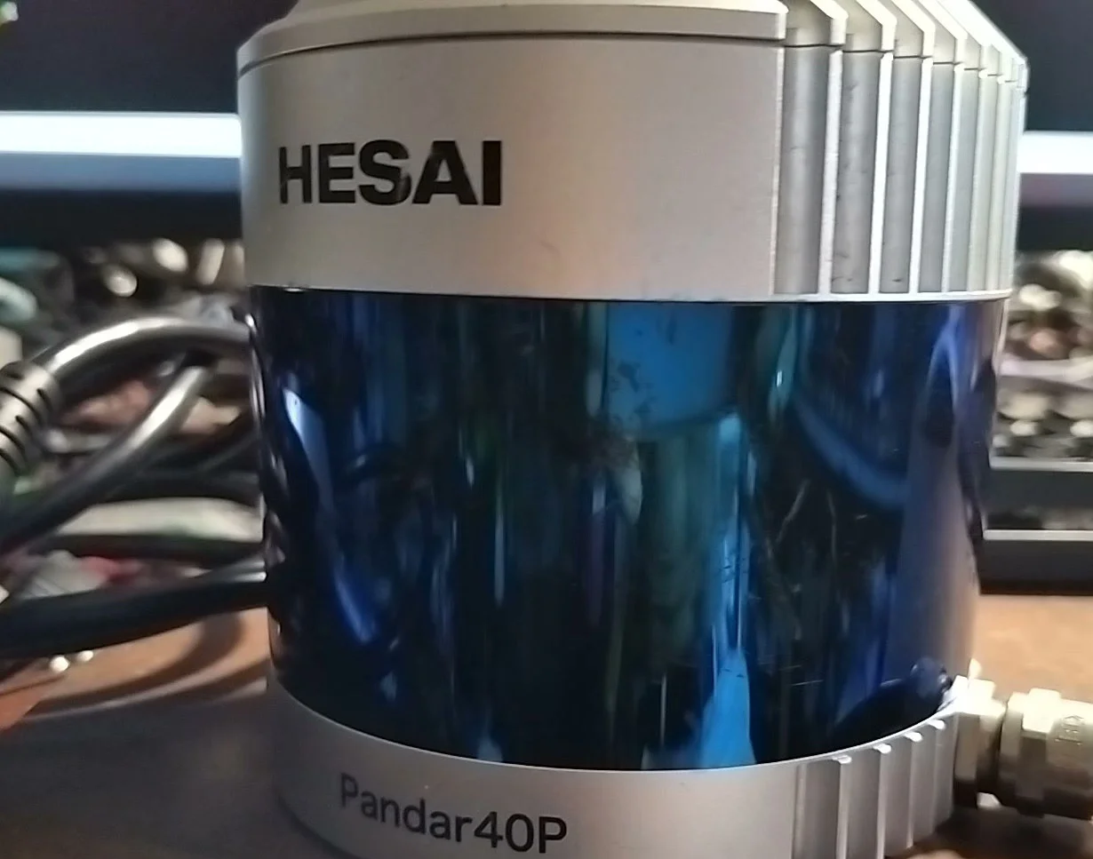 Hesai Pandar40P 40-канальный вращающийся на 360 ° лидар дальнего действия