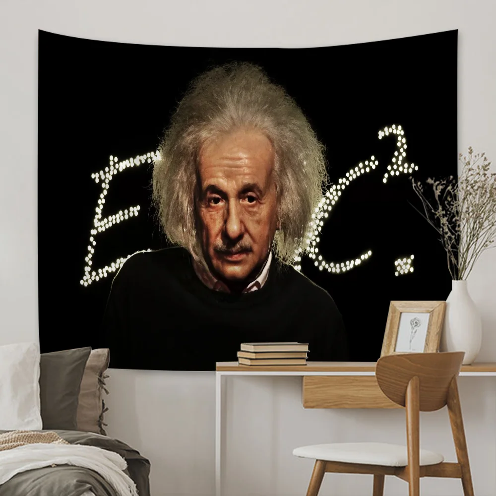 Art Albert E-Einstein Math DIY Wall Tapestry For Living Room Home Dorm Decor