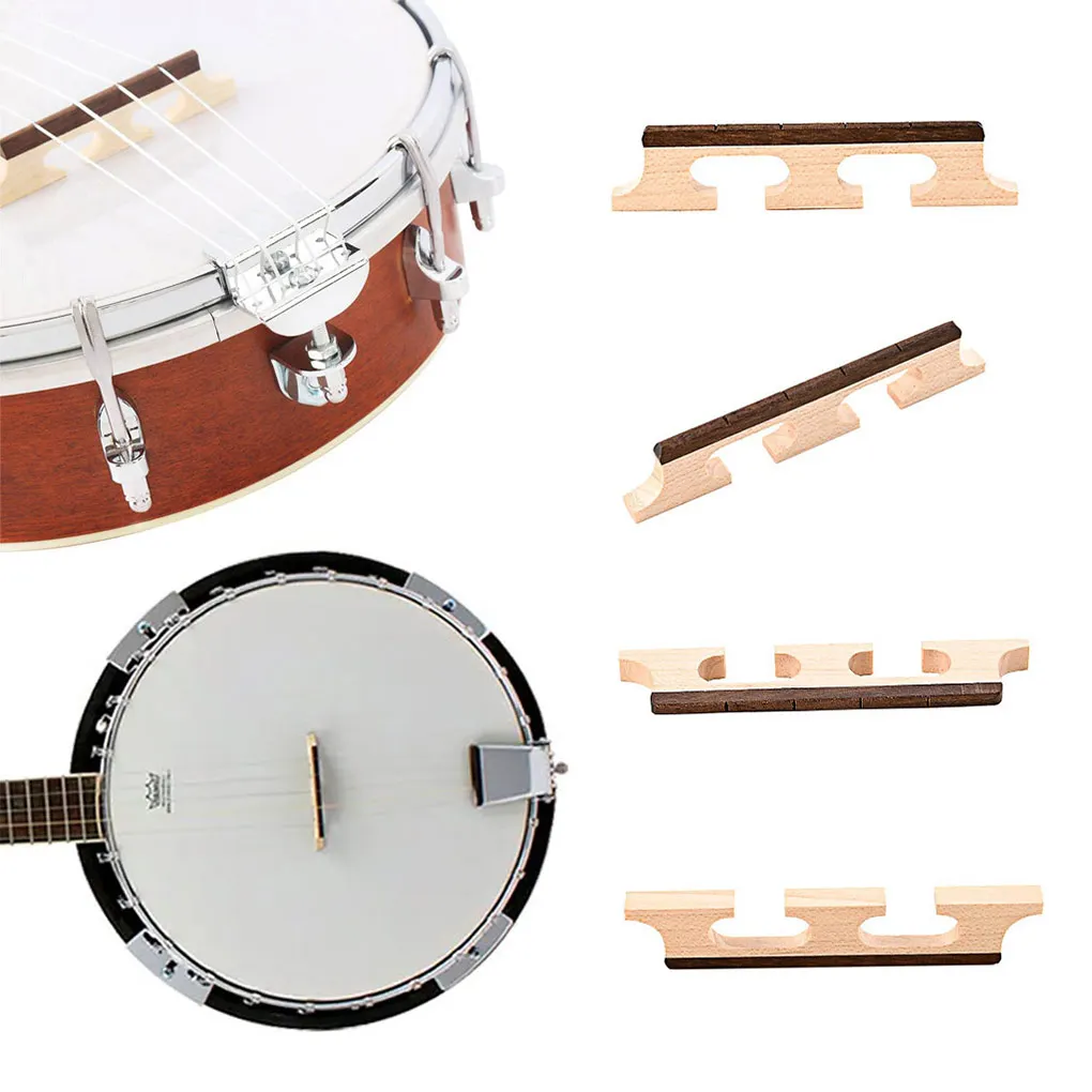 

Гитарный мост, Деревянный Портативный 4 5 6-струнный 3-футовый мост, кленовые сменные детали, аксессуары для музыкальных инструментов