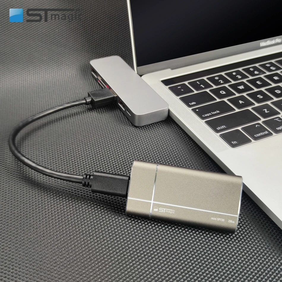Внешний твердотельный накопитель Stmagic USB3.1 металлический портативный SSD 128 ГБ 256 512