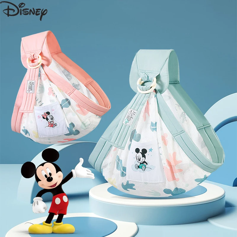 

Disney 0-36 Months Ring Sling Baby Carrier Multifunction Baby Carrier Wrap Ergonomic Baby Hip Seat Bearing 20kg Sling Backpacks