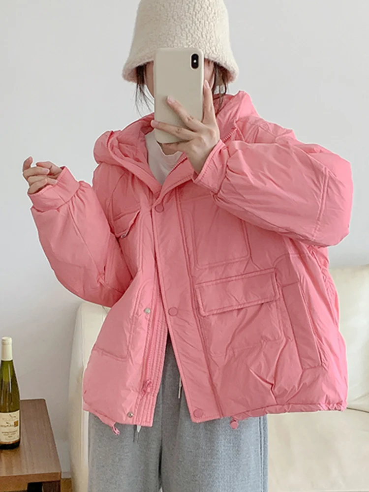 

Женское зимнее короткое пальто, 6 цветов