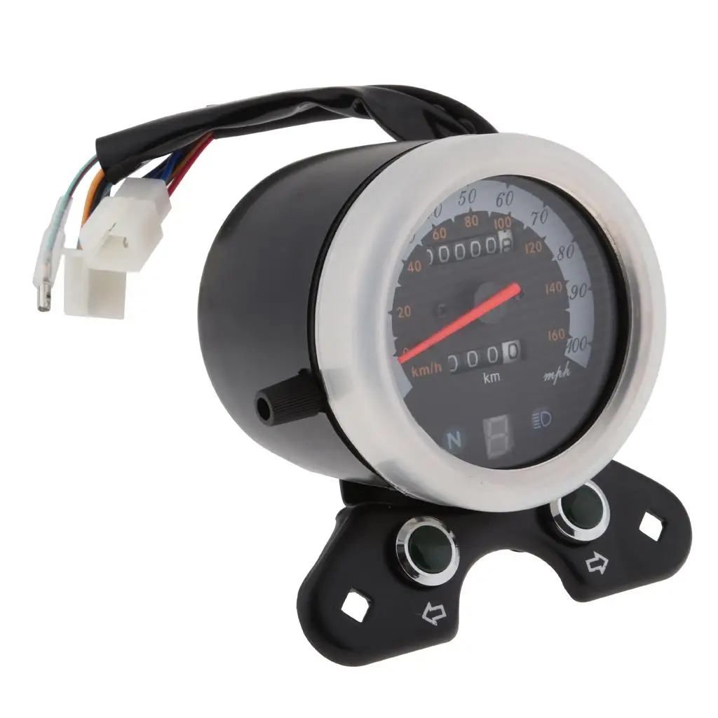 Speedo Meter Gear Digital Display Gauge Tachometer For CG125 |