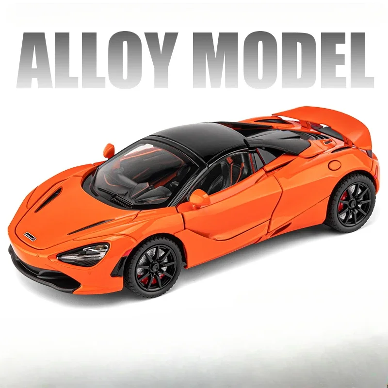 Фигурка спортивного автомобиля McLaren 720s Lamborghini фигурка героя из аниме гоночный