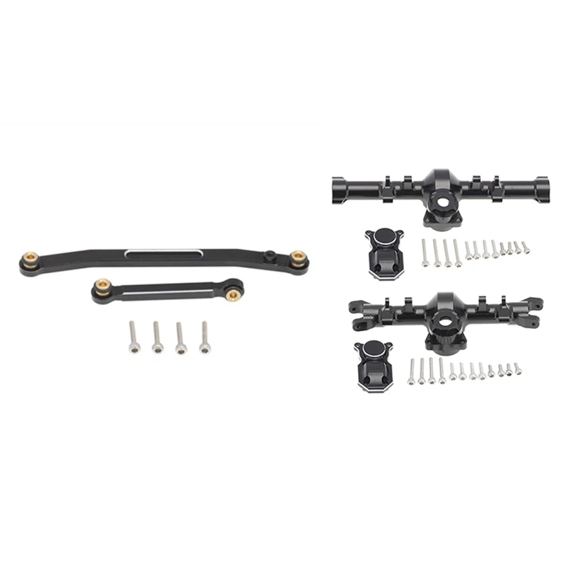 

Metal Tight Tolerance Steering Link Rod For 1/24 Axial SCX24 90081 AXI00002 & Metal Front & Rear Axle Diff Cover