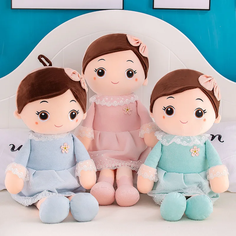 

Kawaii Doll Plush Toy Doll Children Girl Gift Cute Doll Ragdoll Pillow Birthday Gifts for Boys and Girls