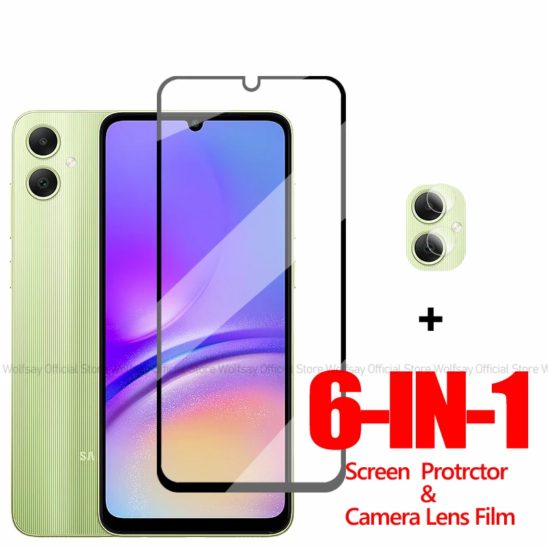Полностью клеевое стекло для Samsung Galaxy A05 Защитное экрана A05S A15 A25 A35 защитная пленка