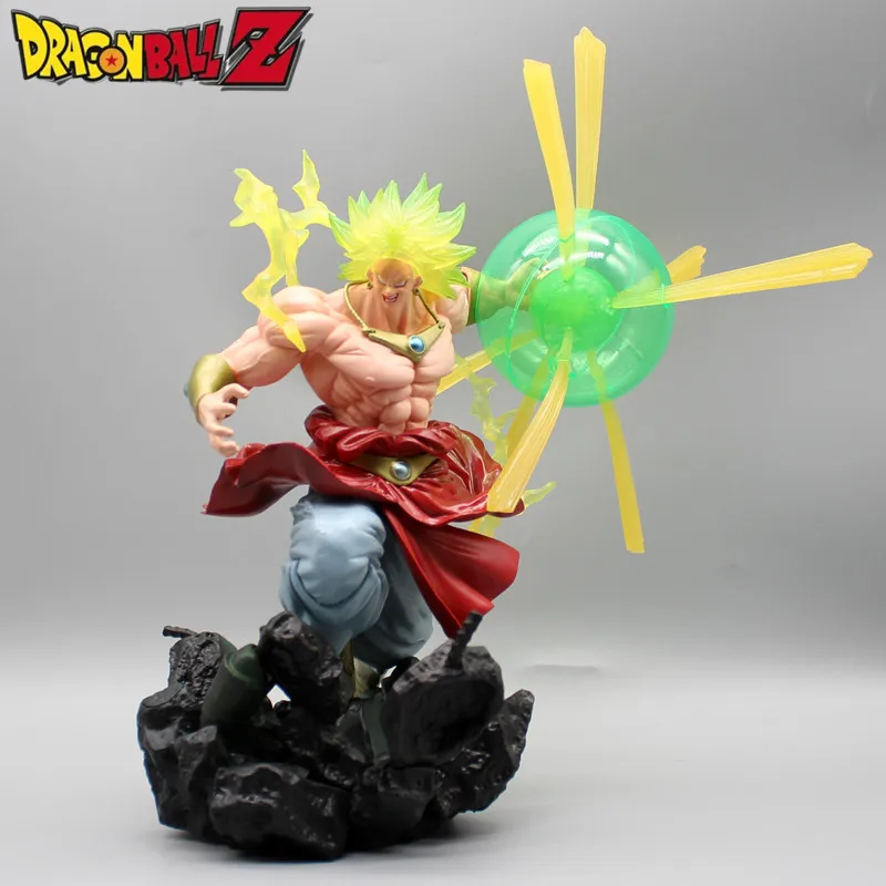 

28cm Dragon Ball Figure Broli Anime Figures Super Saiyan Fzzero Gk Broly Figurine Pvc Statue Doll Collection Decoration Toys Gif