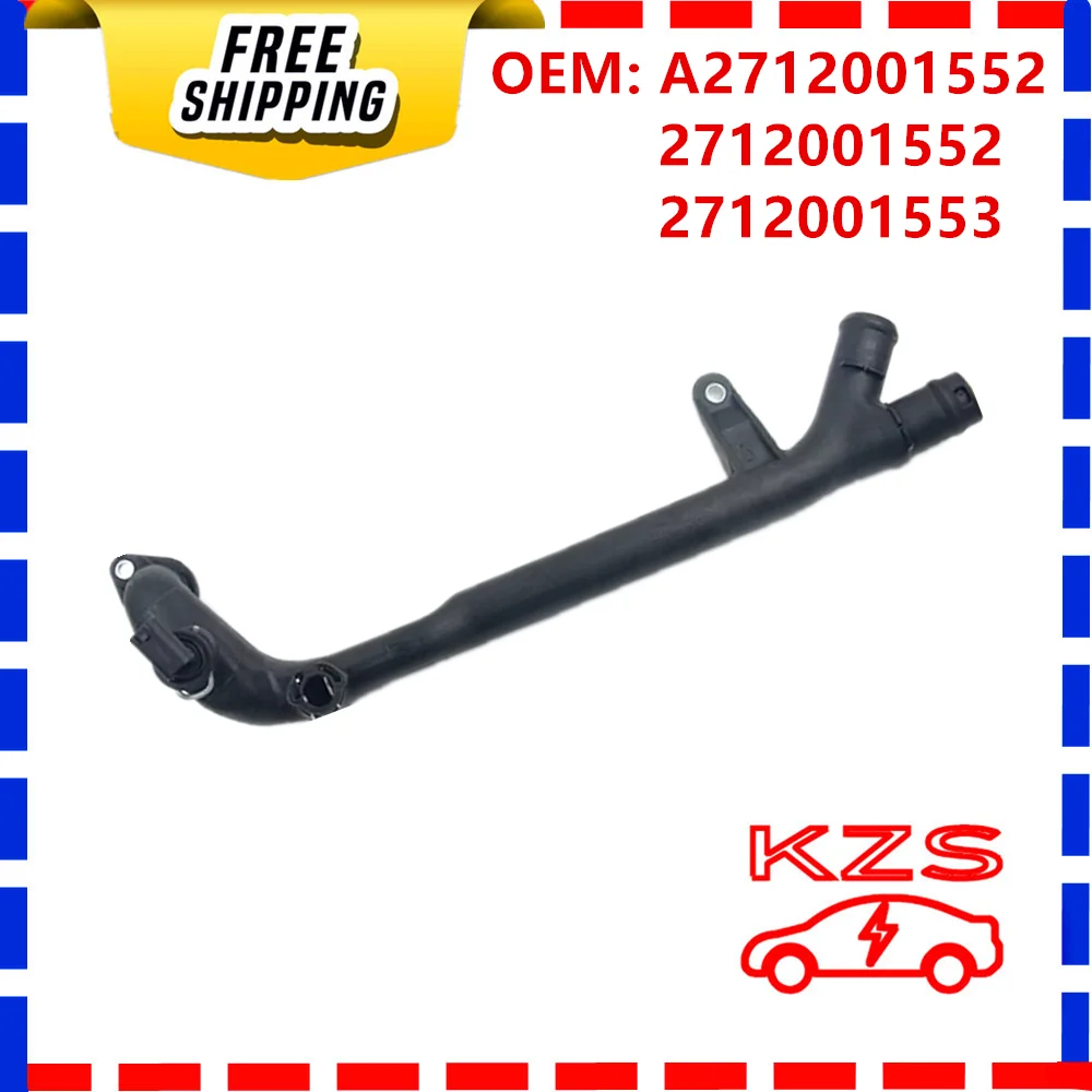 

A 2712001552 2712001552 2712001553 2712001152 Труба охлаждающей жидкости с датчиком для Mercedes Benz C230 2003-2005 Труба охлаждающей жидкости