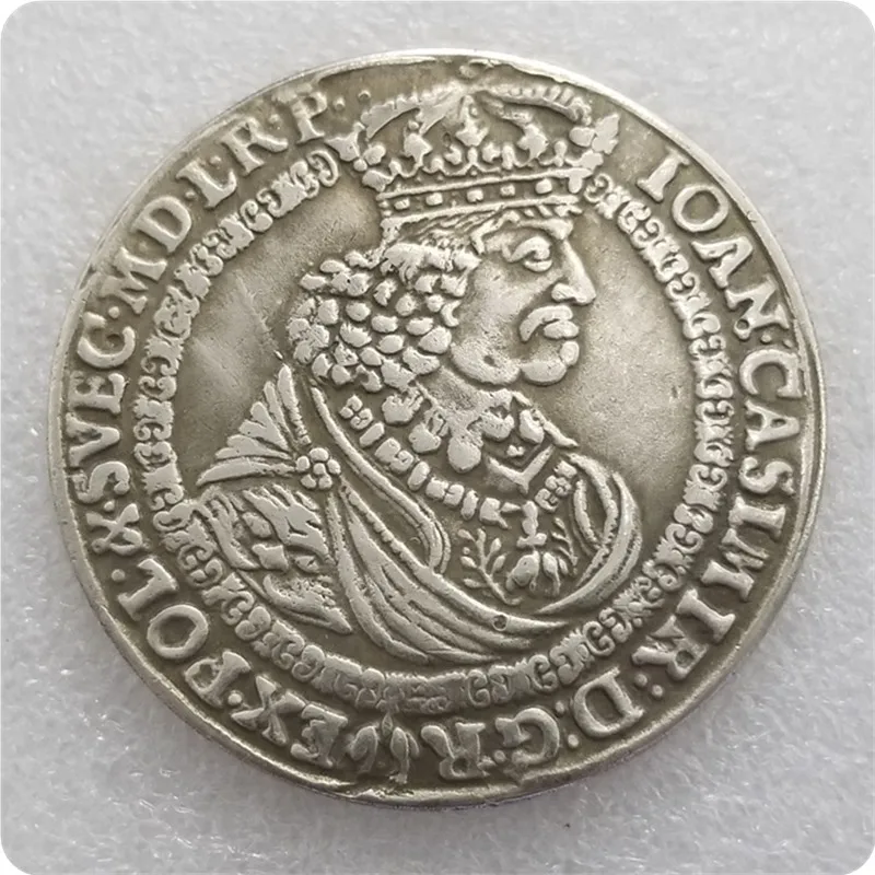 

1661 польские винтажные оригинальные золотые и серебряные монеты, домашний декор, монеты, волшебные коллекционные монеты, фотомонеты, рождес...