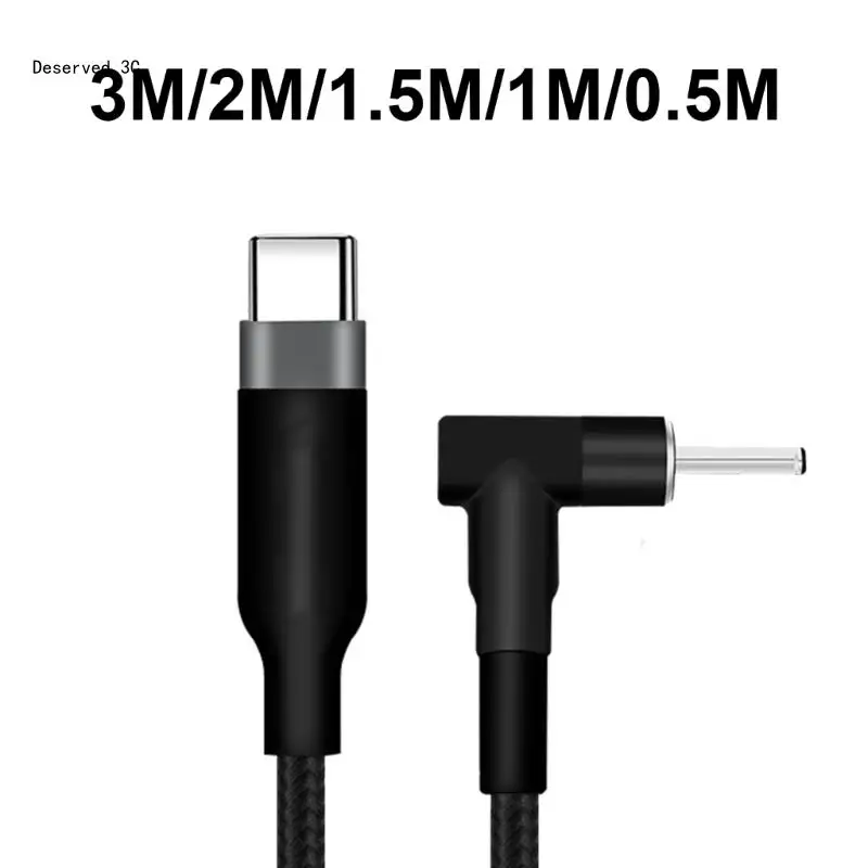 Шнур для зарядки ноутбука USB C — DC4.0x1 35 мм Интерфейсы Зарядный кабель Гибкая