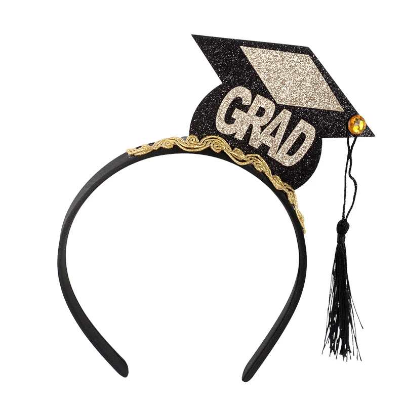 

Атласный ободок для выпускного