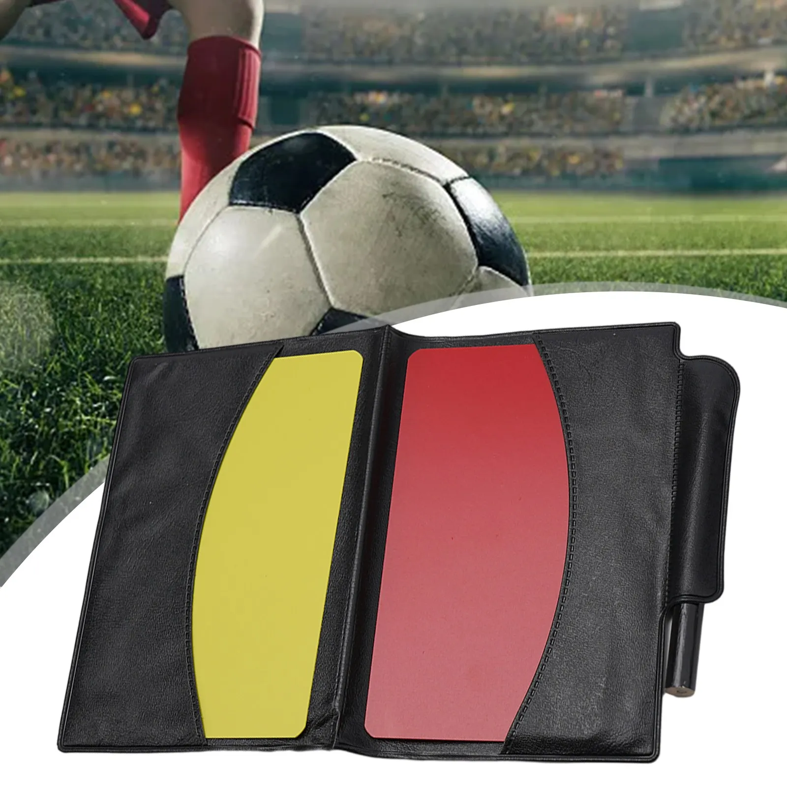 

Yellow Card Notebook Office Outdoor Garden Indoor Accessories Lightweight Parts Red Card Soccer 1 Pc Universal