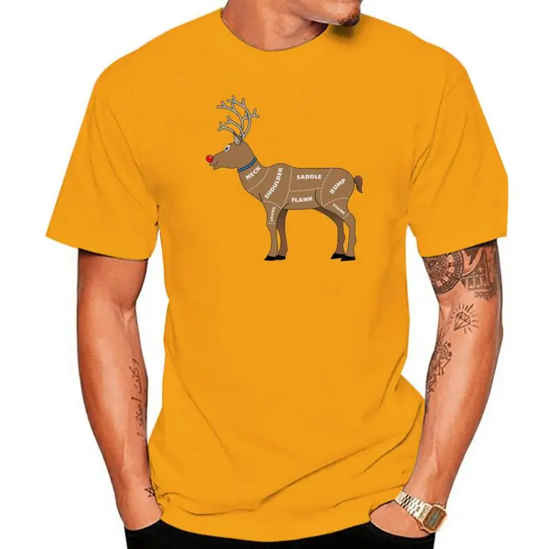 

Men T Shirt Reindeer meat for Christmas(1) Women t-shirt