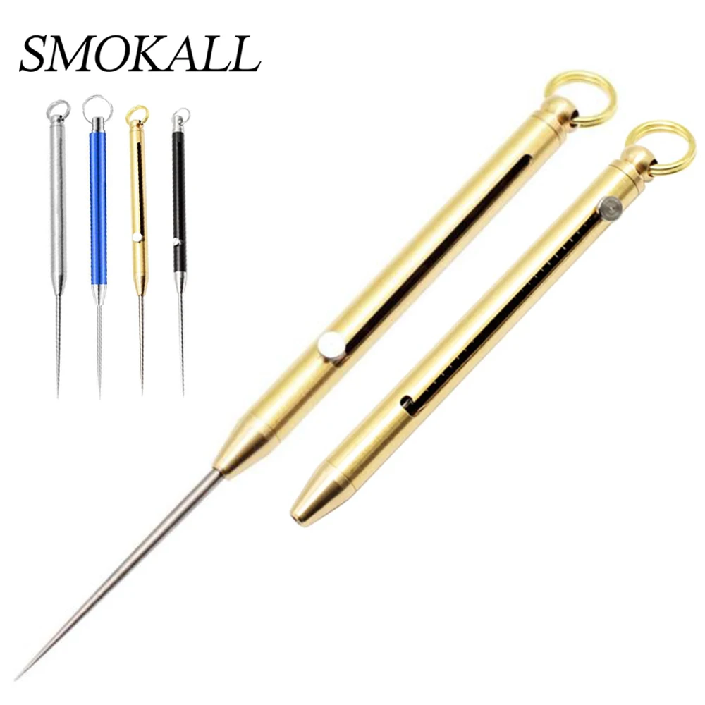 

Stainless Steel Toothpick Travel Outdoor Camping Toothpick Multifunctional Fruit Fork Tooth Dental Floss Home Cleaning Accessory