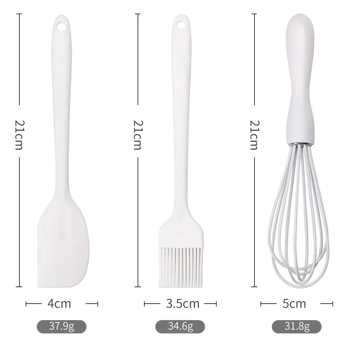 

Силиконовый набор для выпечки 3 предмета