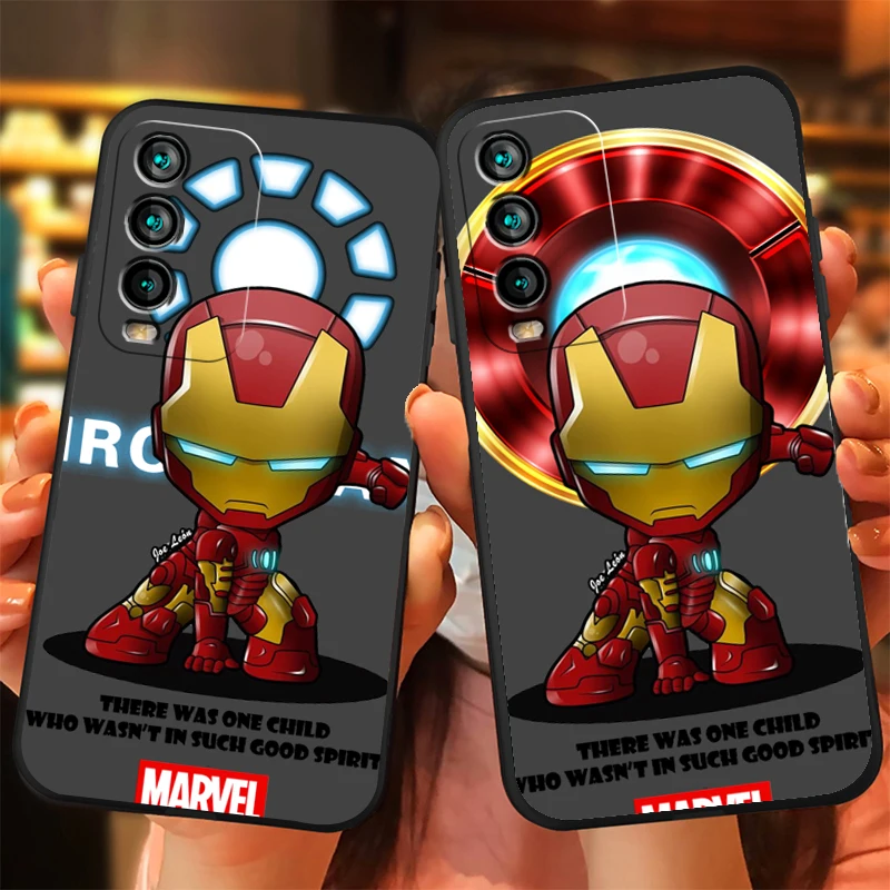 

Чехлы для телефонов с логотипом комиксов Marvel для Xiaomi Redmi Note 10 10S 10 Pro POCO F3 GT X3 GT M3 Pro X3 NFC