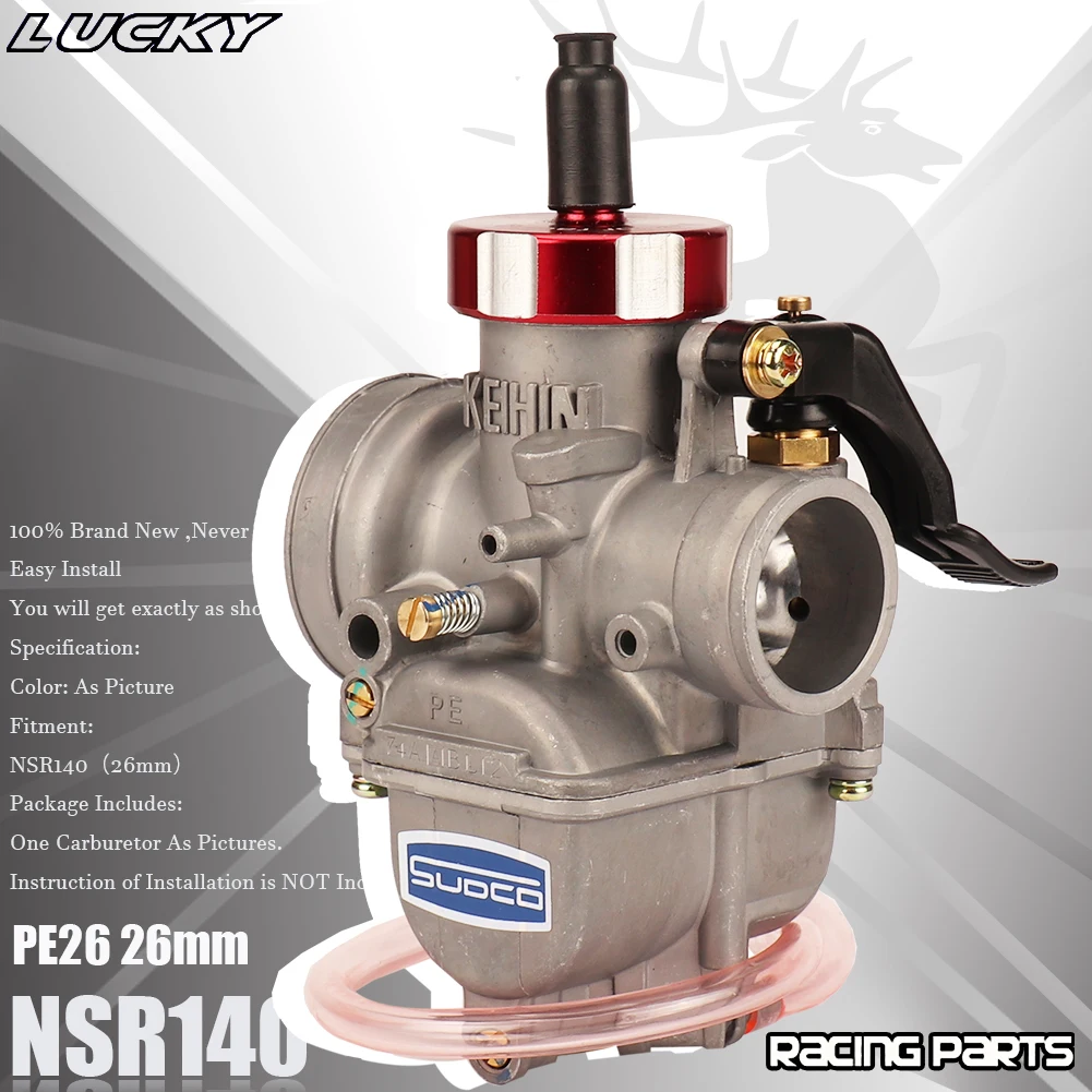 Для Keihin PE 26 PE26 мм NSR140 Кабельный дроссель Карбюратор Двигатель ATV Quad Pit Dirt Мотоцикл