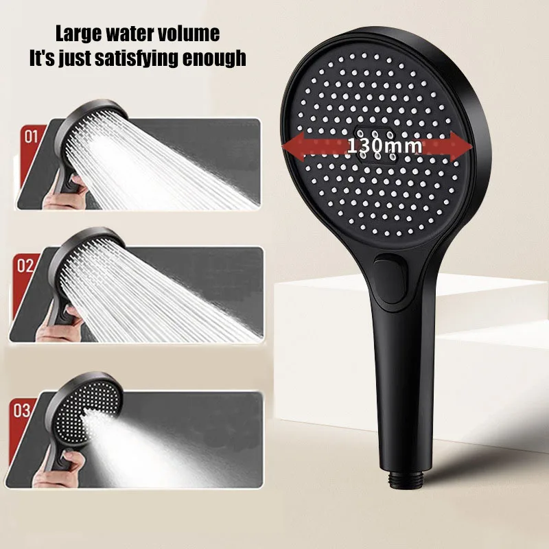 Аксессуары Для Ванной Комнаты Насадка Душа С Тремя Режимами Ручной Душ Большой