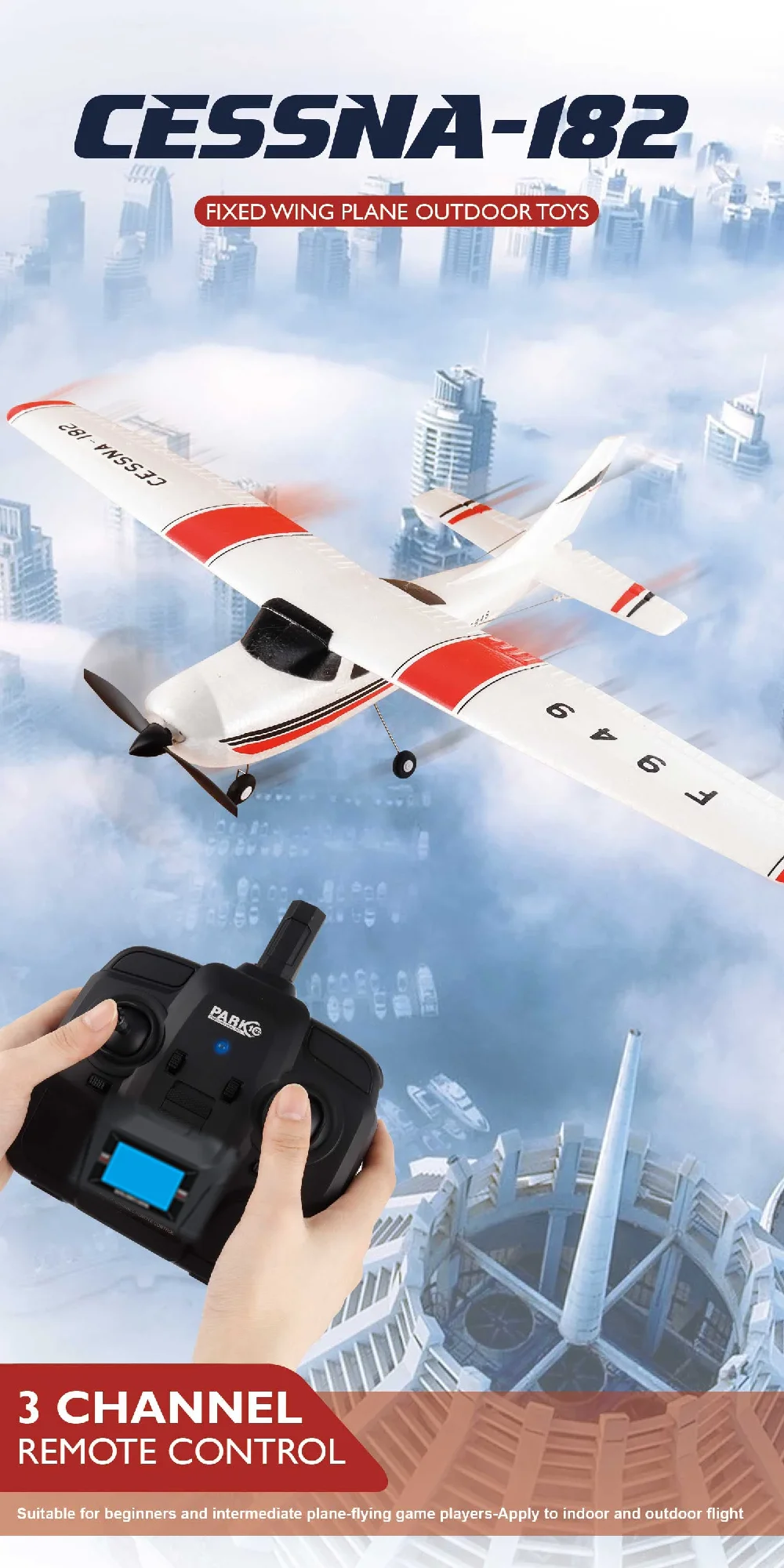 

WLtoys F949 LCD гироскоп 2,4G 3Ch RC самолет с неподвижным крылом уличные игрушки 720 мотор Дрон RTF версия цифровой сервопропеллер