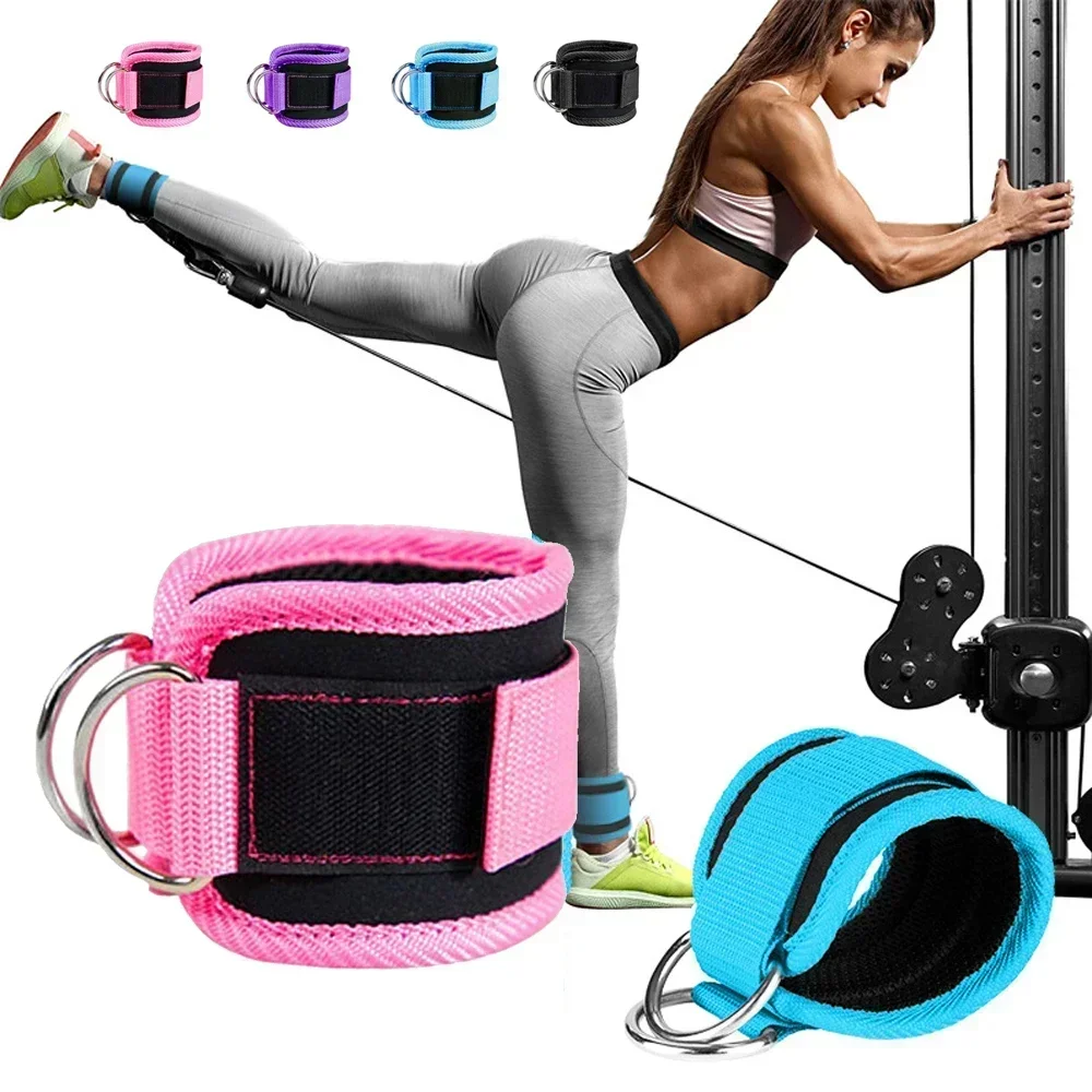 

Exercises Guard D-ring Ankle Adjustable Strength Sports Fitness Straps Cuffs Legs Leg Glutes 1pair Workouts Ankle Feet Gym