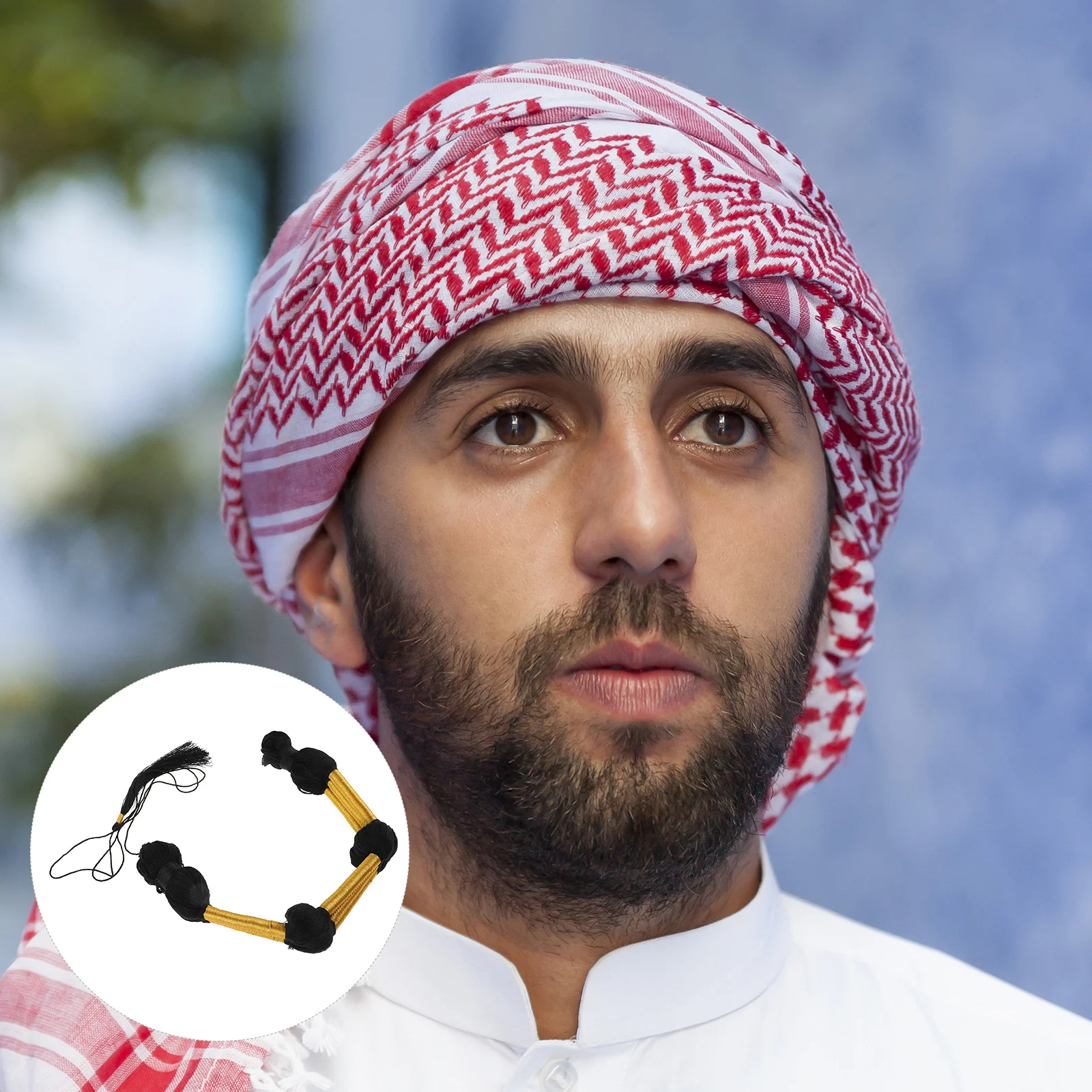Чоловіча пов'язка на голову арабский платок многоразова повязка Ближнем