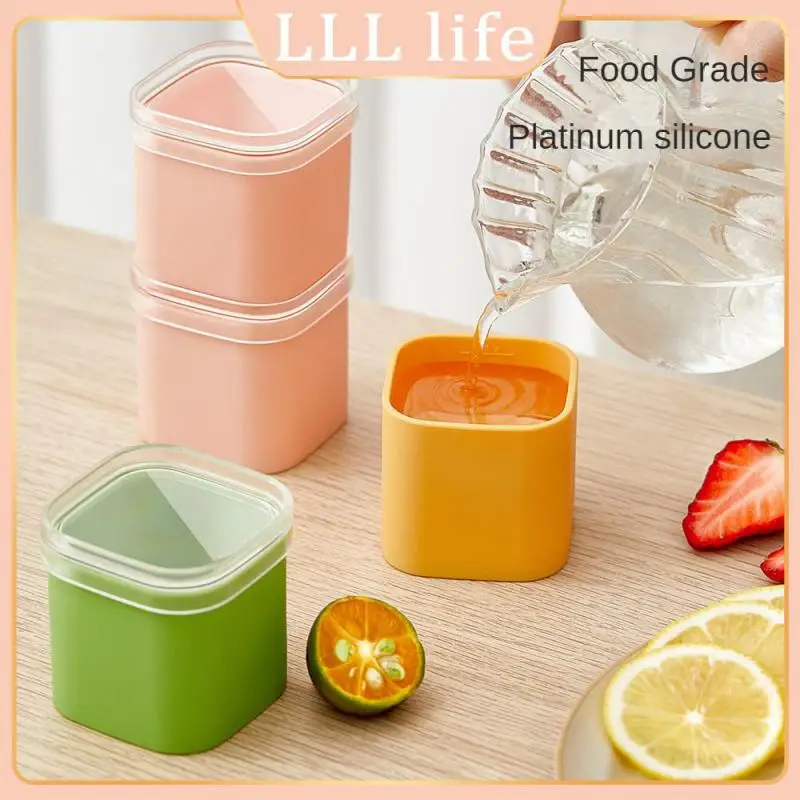 

Square Ice Container High Quality Ice Cream Box Large Multifunctional Ice Tray Kitchen Accessories Whisky Frozen Ice Ice Mould