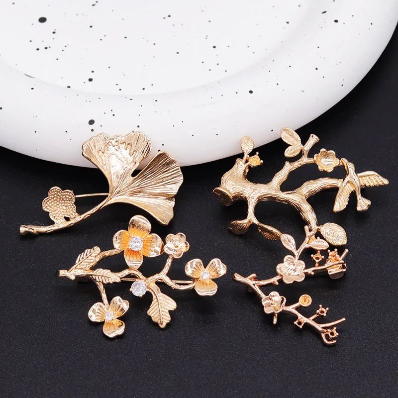 

Soft Vintage Pure Copper Silver Material Hairpin Jewelry Accessories