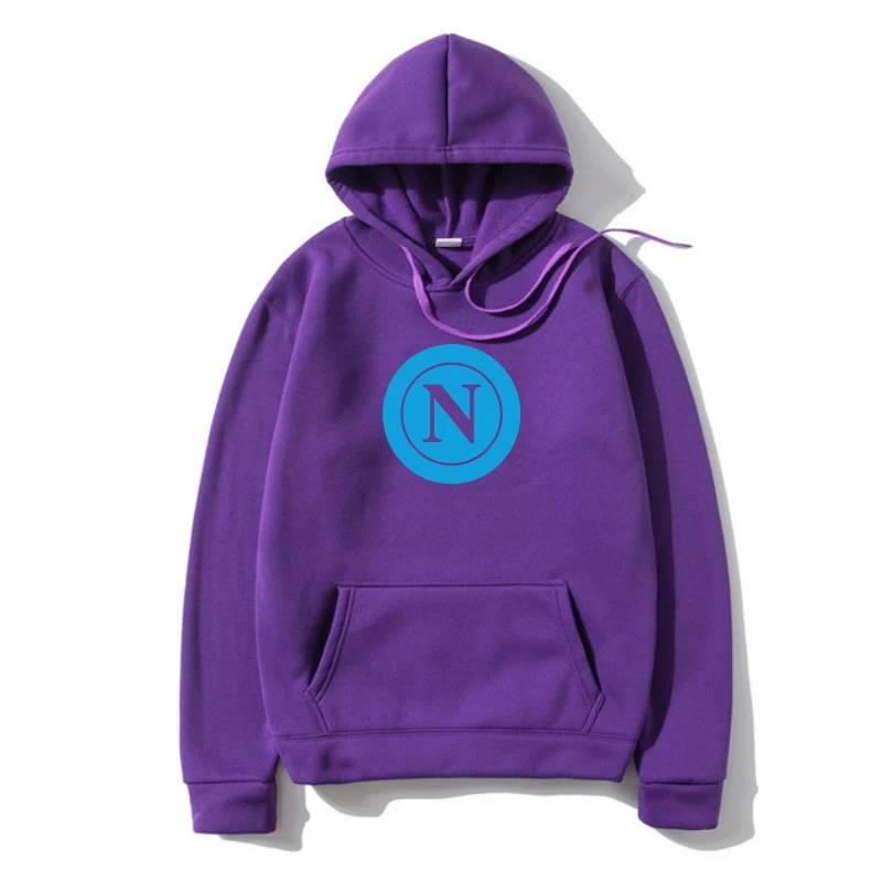 

Fm10 Men'S Outerwear Naples Logo Championship Naples Football Spor Fleeced Hoody