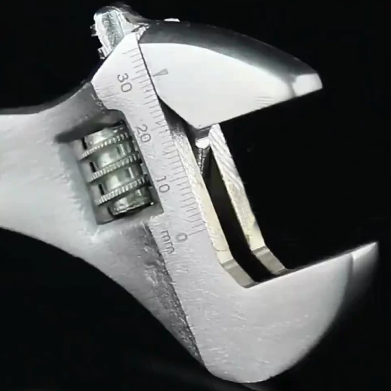 1 шт. 6-дюймовый регулируемый гаечный ключ с большим отверстием ключ-обезьяна