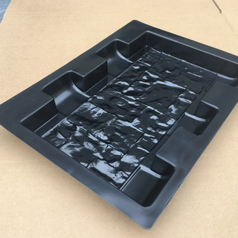 Необычная форма для цемента Пластиковая кирпича бетона садовая дорожка Каменная