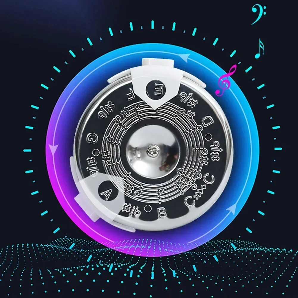 Alice A003A Pitch Pipe Tuner Точный 13-нотный хроматический тюнер C-C Scale Note Selector Музыкальный