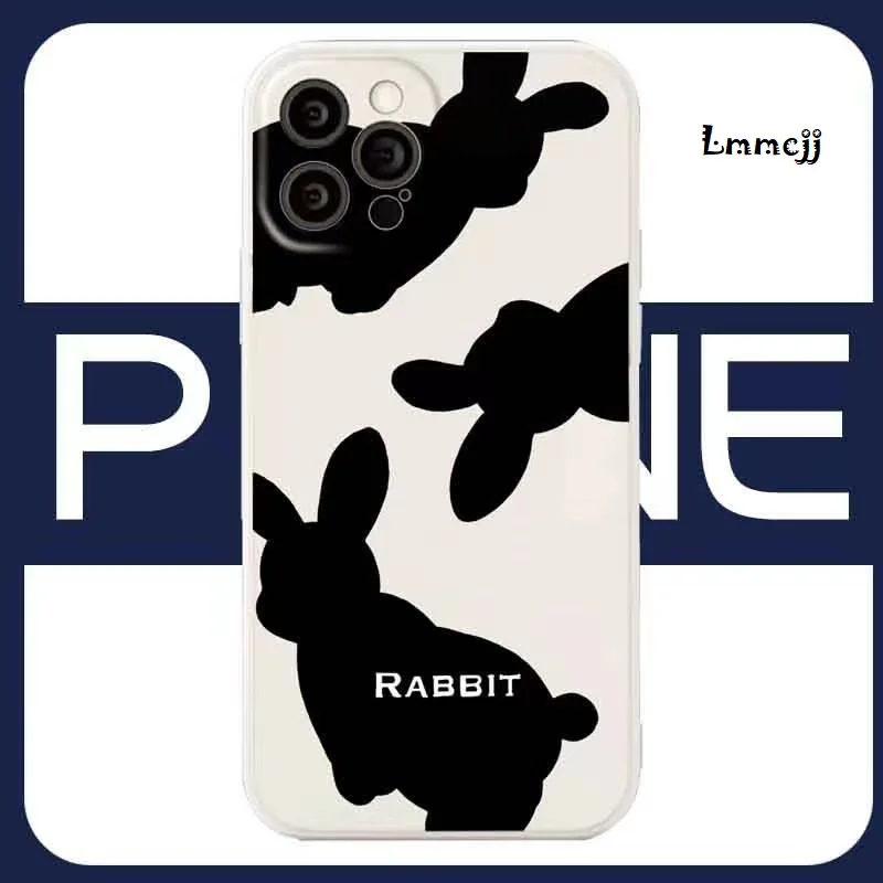 

Lmmcjj Rabbit Phone Case For Samsung Galaxy S22 S23 Plus S21 A13 A53 5G A14 A22 A23 A33 A54 Note 20 Ultra Silicone iPhone Cover
