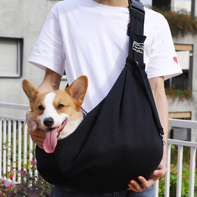 

Женская дорожная сумка на плечо для щенков, рюкзак-слинг для маленьких собак