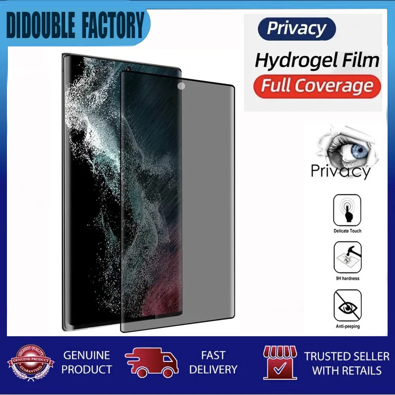 

Matte Full Anti Spy Screen protectors for Samsung Galaxy S23 S22 Ultra S21 S20 S10 Plus S9 S8 Privacy Screen Protector