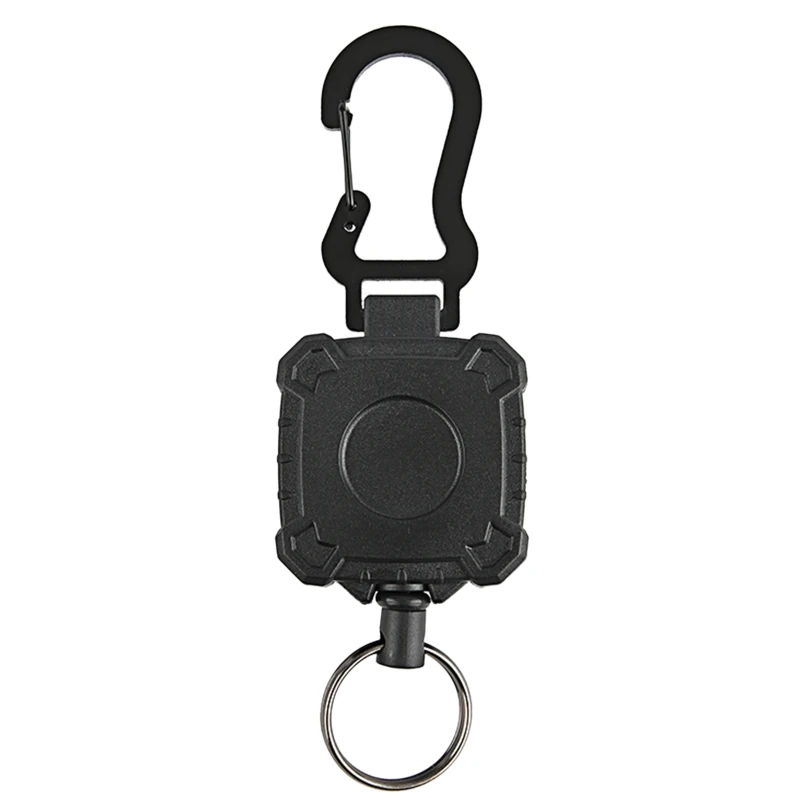 

Wire Rope Outdoor Key Ring Return Retractable Key Chain Camping Telescopic Burglar Chain Key Holder Tactic Keychain