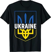 ukraine trident tshirt pride coat of arms ukrainian tryzub men t shirt short casual 100 corron shirts