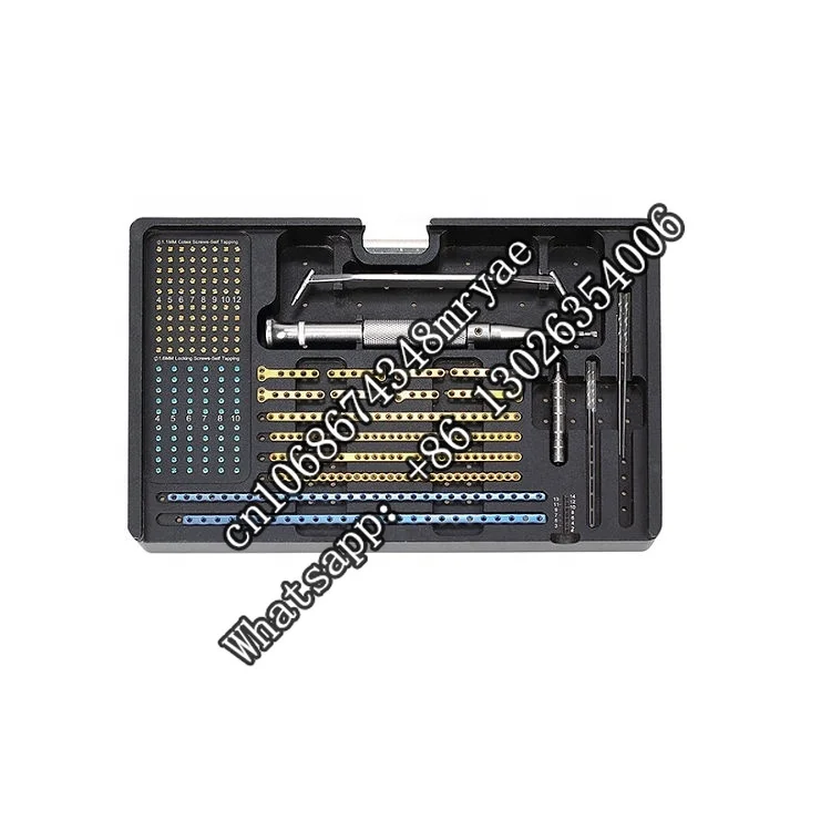 

Wholesale products veterinary surgical instruments 1.6mm Locking Plate Orthopedic Instrument Kit