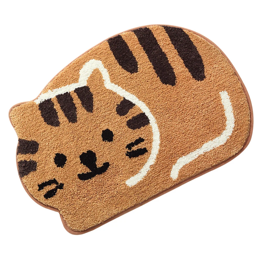 

Entrance Doormat Cartoon Ground Mat Lovely Floor Mat Water-absorbing Cushion
