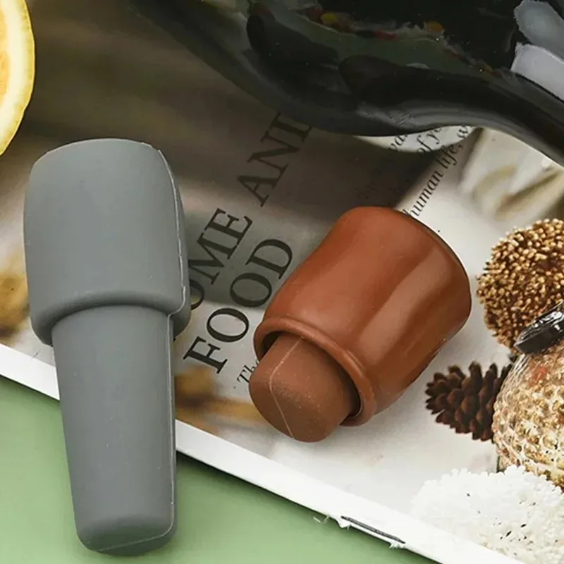 Силиконовый герметик для бутылок многоразовая пробка хранения вина шампанского