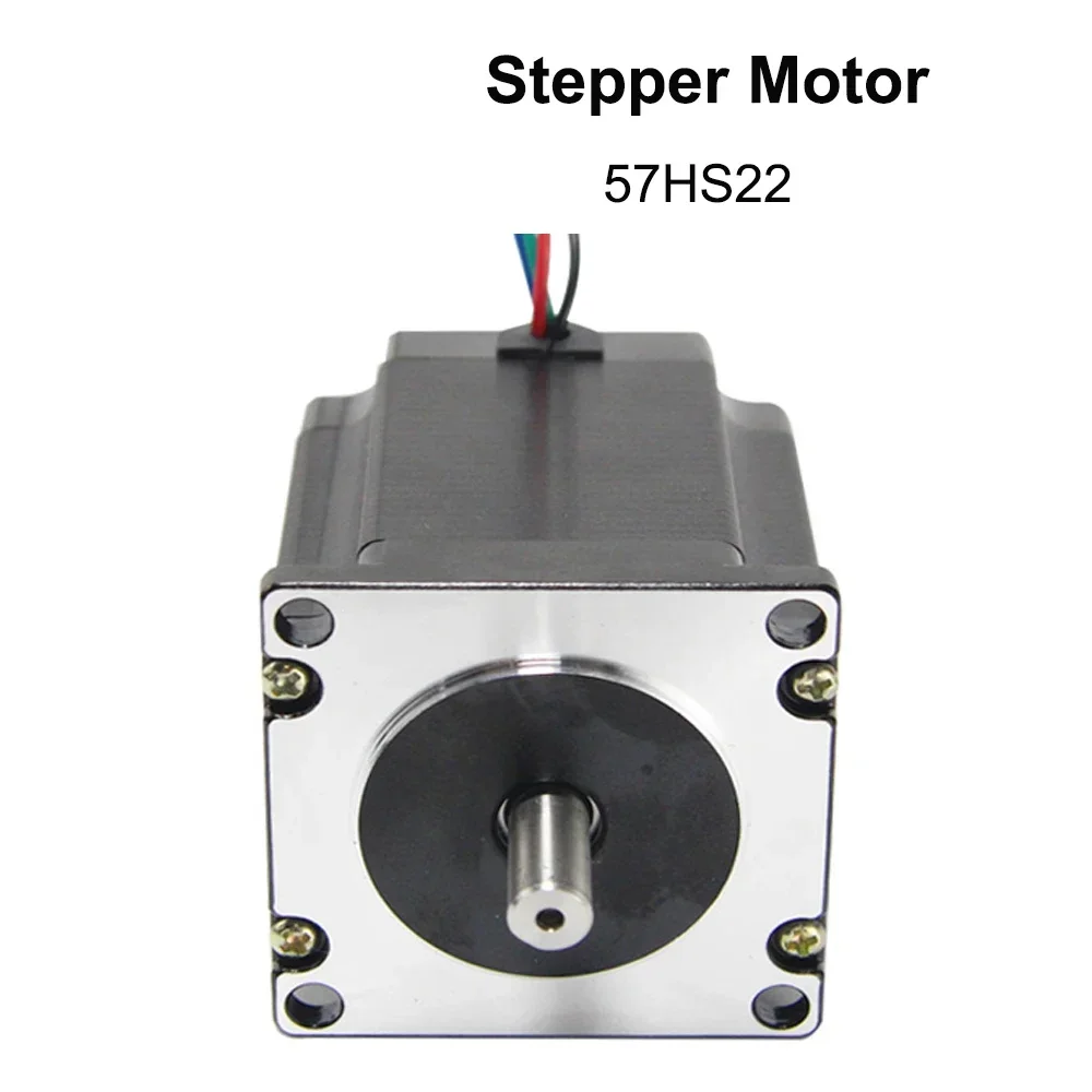Двухфазный шаговый двигатель Leadshine 57HS22 NEMA23 5 A Длина 81 мм вал 8