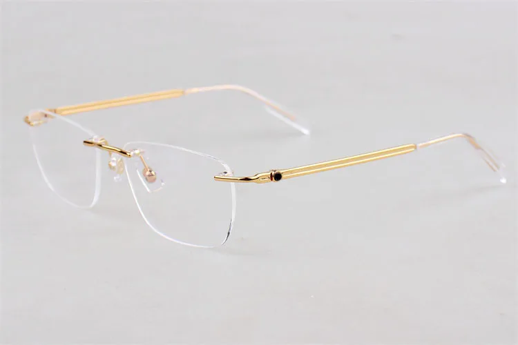 

titanium brand glasses frame optical prescription fashion vintage eyewear mb0169O