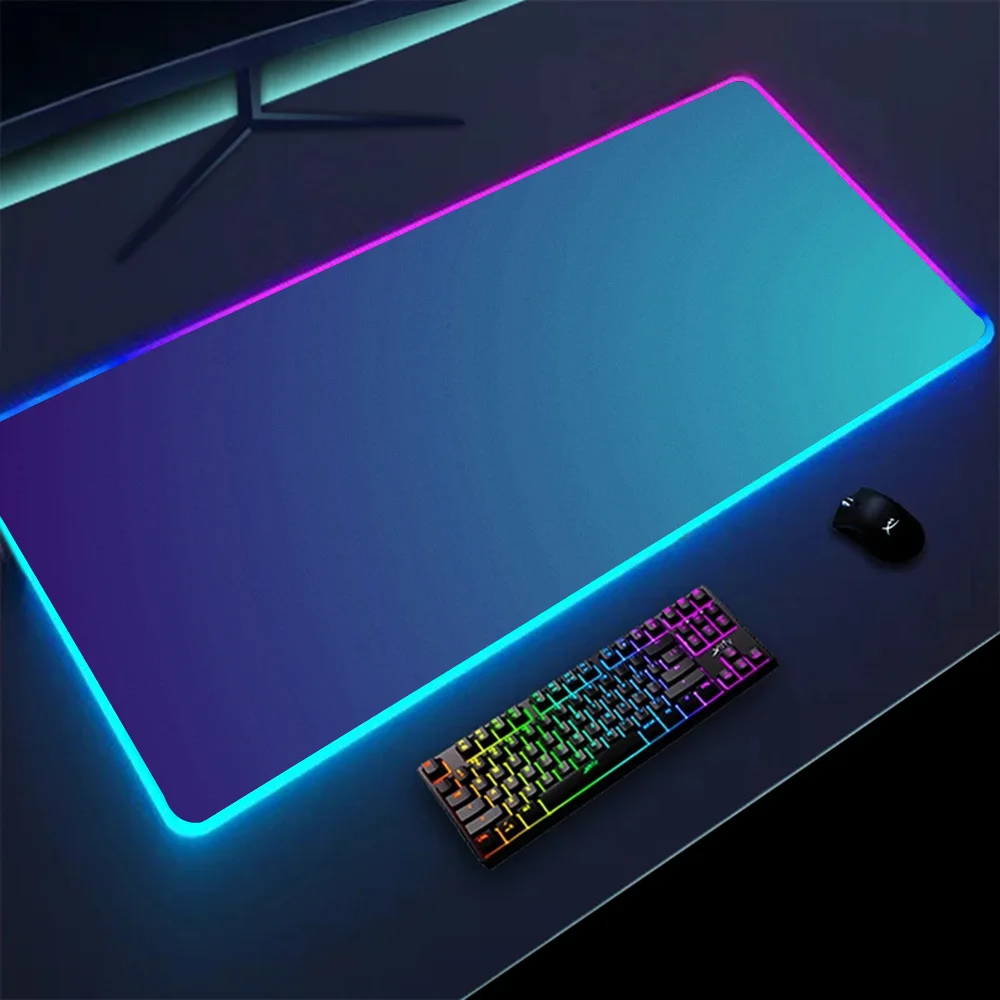 1 шт. игровые коврики для мыши с синими и фиолетовыми оттенками