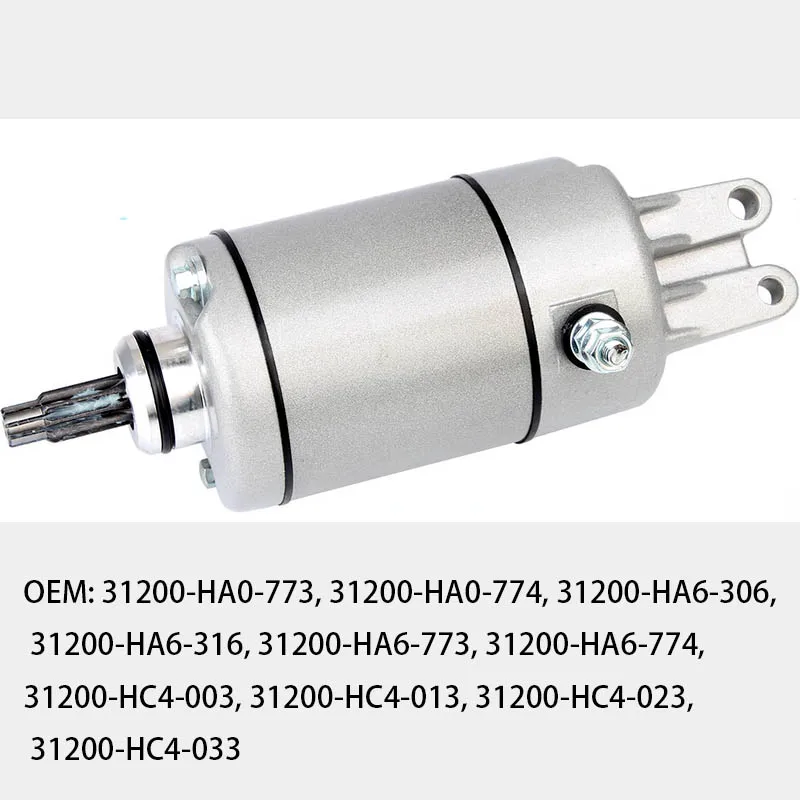 Стартер для Honda ATV ATC250 TRX250 TRX300 TRX300FW ATC250SX w TRX250 Fourtrax TRX300FW 1987-2000 18337 31200-HA0-773