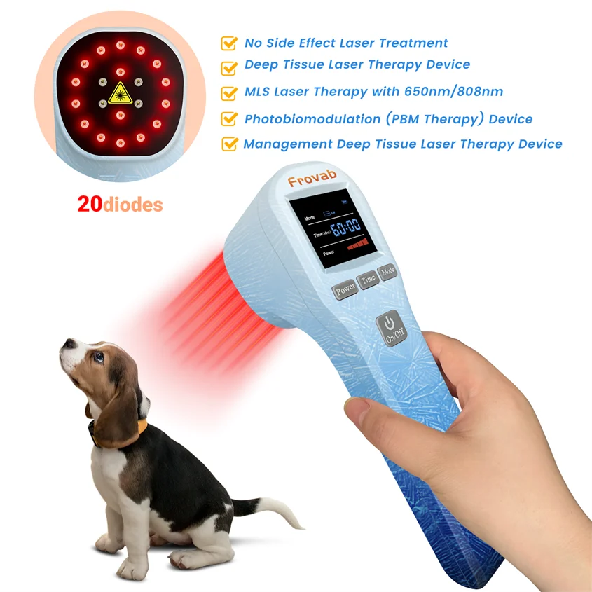 Мощная низкоуровневая лазерная светотерапия Лазер для лечения боли Tmj Холодная